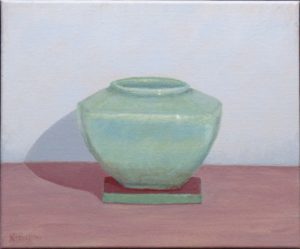 "Celadon Pot" 2021 [25x30cm]