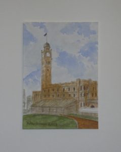 "Central Station Clock Tower" 2013 [29x23cm]