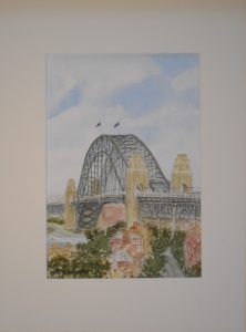 "Harbour Crossing" 2015 [45x35cm]