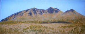 "Morning, Mt Sonder NT" 2020 [30x76cm]
