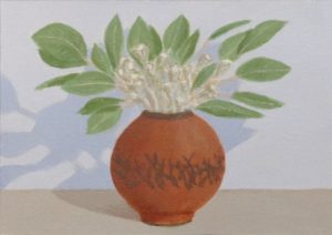 "Silver Gumnuts" 2026 [15x21cm] (Acrylic)